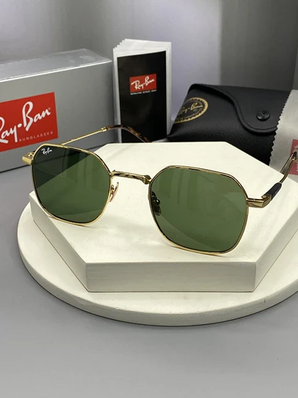 عینک آفتابی Ray-Ban RB8094 دو رنگ طلایی/مشکی عدسی کریستال ضد UV