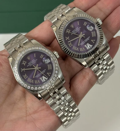 ساعت رولکس دیت جاست زنانه ایندکس یونانی Rolex Datejust