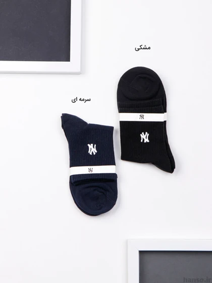 جوراب نیم ساق نخی نیویورک NY کد 5010