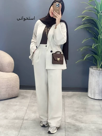 3350-کت و شلوار فریال (ایراد دار)