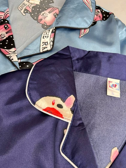 ست سه تیکه ساتن کد 3358