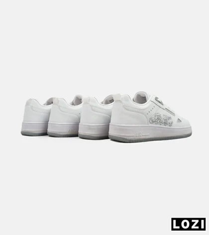 کفش کتانی مردانه طوسی NIKE AirForce Draw