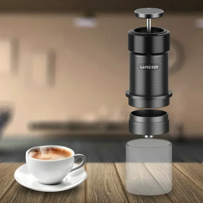 اسپرسوساز دستی لپرسو Lepresso مدل LPRJPCMBK فشار 9 بار