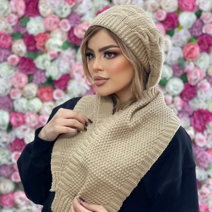 شال و کلاه بافت حصیری