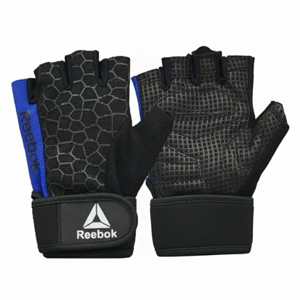 دستکش بدنسازی زنانه ریباک مدل AZS-404H1276 آبی تیره