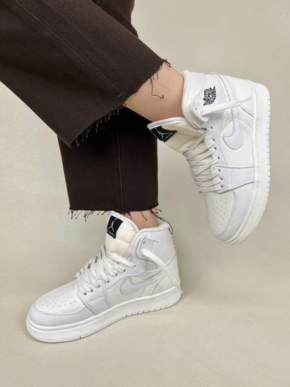 کتانی ونس ساق‌دار زنانه نایکی استایل جردن وان NIKE JORDAN 1 کد 912 دختر طهرونی