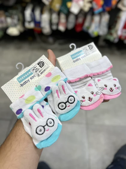 جوراب عروسکی فانتزی نوزادی