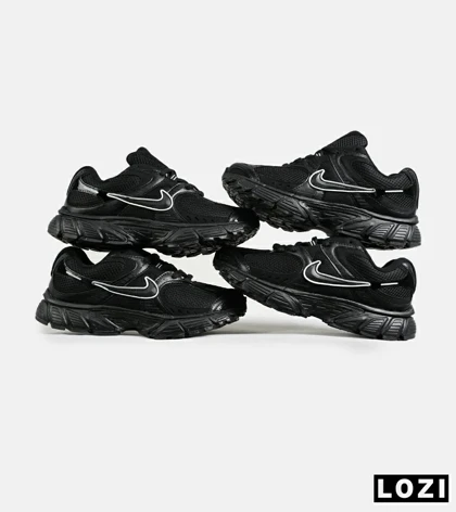 کفش کتانی مردانه و زنانه مشکی نایک NIKE v5 RNR