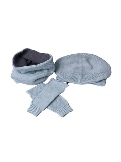 زمستانی سه تکه ژور کلاه و گردنی دو رو زنانه 15049