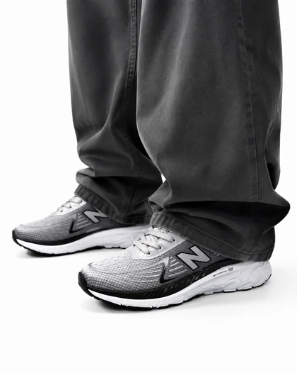 کتانی مردانه مدل نیوبالانس رانینگ طوسی مشکی New Balance