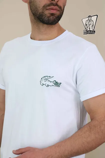 تیشرت یقه گرد LACOSTE