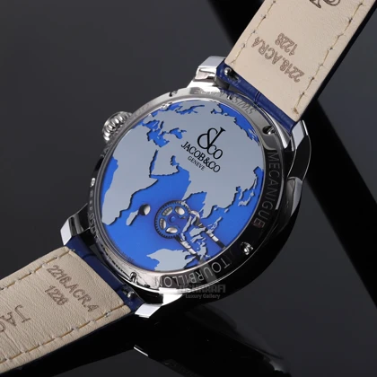ساعت مردانه جیکوب اند کو موتور سوئیس Jacob & Co Time Zone Automatic Z-BS