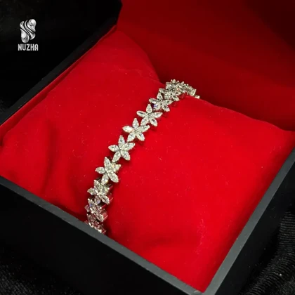 دستبندنقره زنانه کدdnz2023