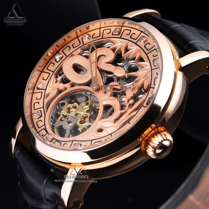 ساعت پتک فیلیپ بند چرمی PATEK PHILIPPE 289BW