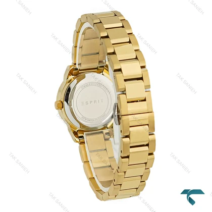 ساعت اسپریت زنانه طلایی صفحه طوسی Esprit-8210-L