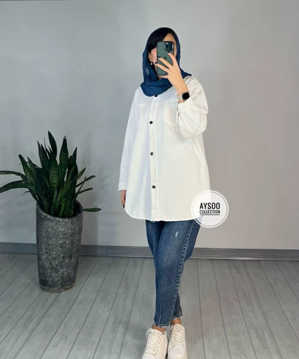 مانتو کتان کارن (ایراد دار)