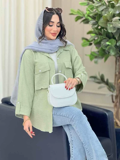 مانتو جیب پاکتی طنین
