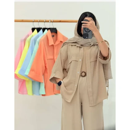 شومیز پاستیلی زنانه