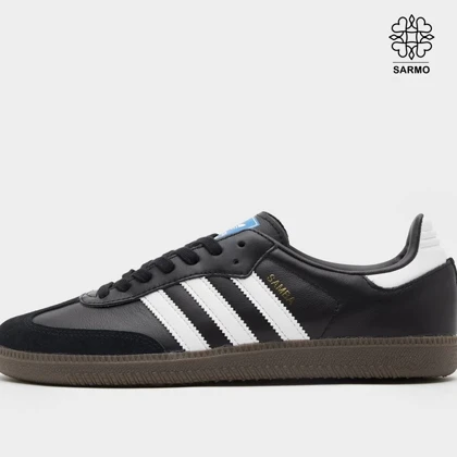 کفش اسپرت کتانی زنانه آدیداس سامبا مشکی samba adidas black