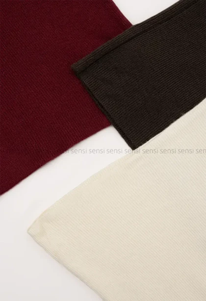 بلوز بافت یقه اسکی وارداتی کد1004588