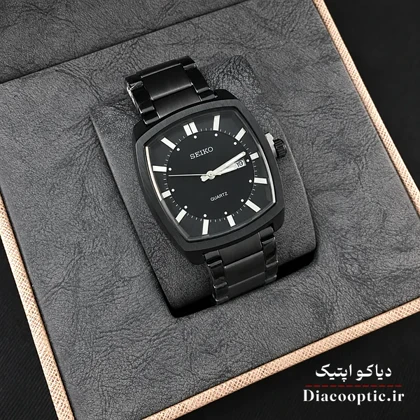ساعت مچی مردانه برند سیکو مدل DO1328 دو تقویم مربعی