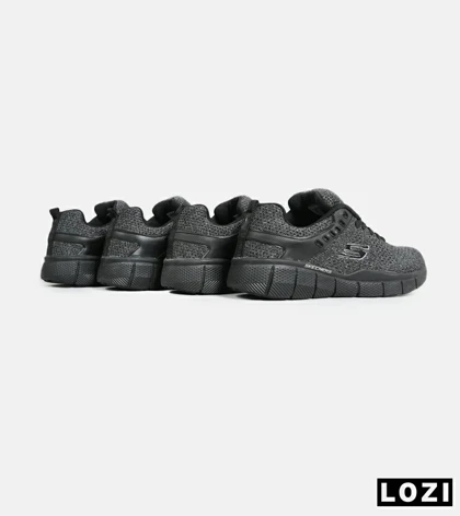 کفش کتانی طبی ورزشی خاکستری SKECHERS SKECH-KNIT