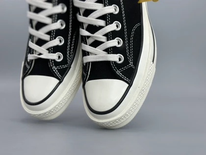 کتانی کانورس چاک تیلور آل استار لو مشکی کرم/Converse chuck Tylor low