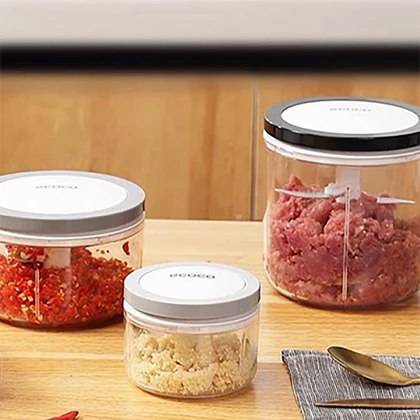 خردکن دستی و غذاساز نخی اکوکو ecoco مدل E1920 ظرفیت 550 میلی‌لیتر