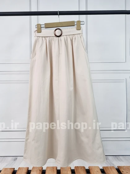 دامن جیب کراس ساده