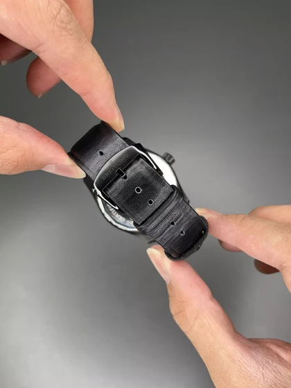 ساعت مچی برایتلینگ اتوماتیک بند مشکی صفحه مشکی Breitling