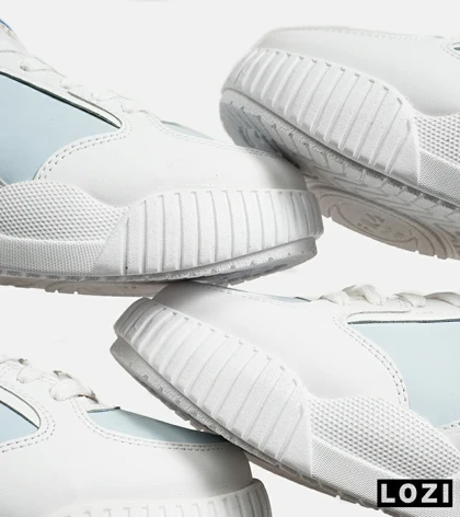 کفش کتانی مردانه سفید آبی FILA مدل 6955