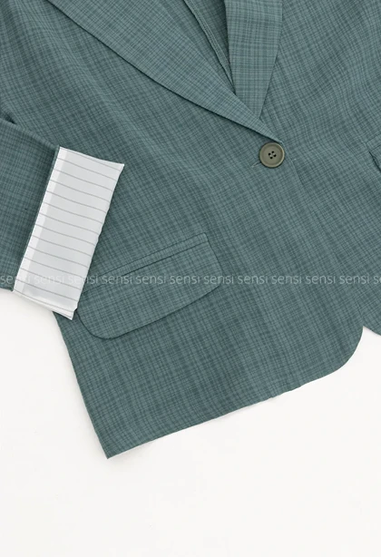 کت کادنزا لینن آستین آستردار کد1005240