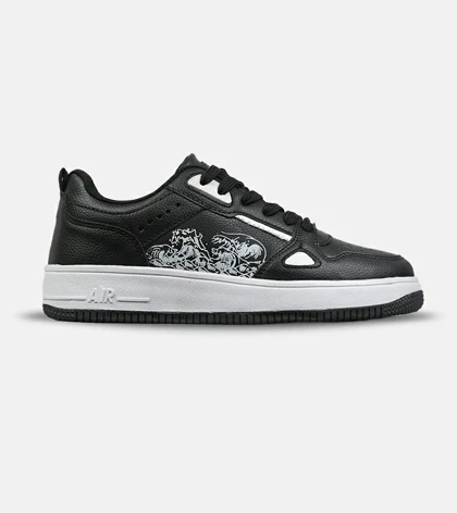 کفش مردانه و زنانه مشکی سفید NIKE AIR FORCE Draw مدل 8780