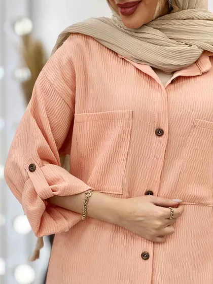 مانتو شومیزی دو جیب