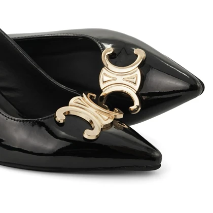 کفش مجلسی زنانه پاشنه‌دار 5 سانت مدل 400951 _ sandal valentino