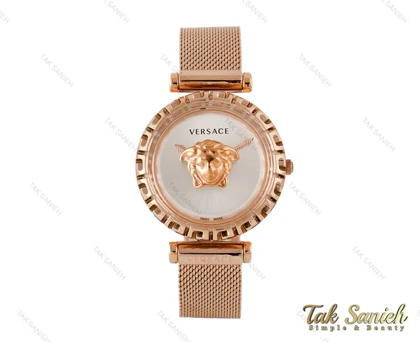 ساعت مچی ورساچه رزگلد زنانه مدل پالازو Versace-3996-L