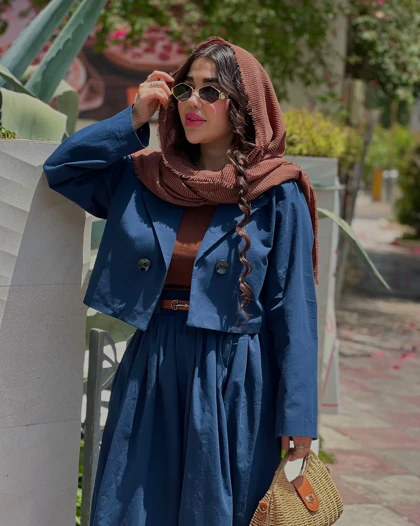 کت کمری لینن