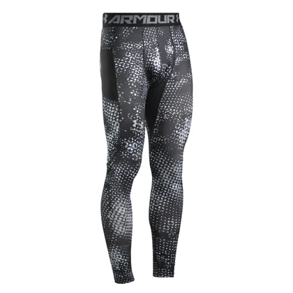 لگ ورزشی مردانه آندر آرمور مدل Heat Gear Y-149 جیب‌دار چریکی طوسی