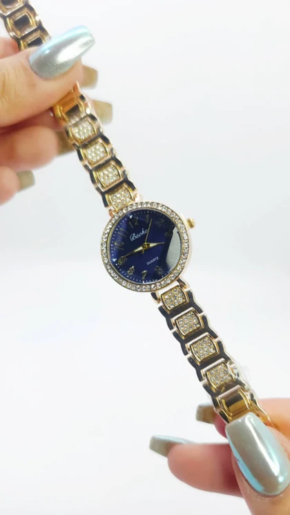 ساعت مچی زنانه باوک Baoke نگین‌دار با موتور کوارتز