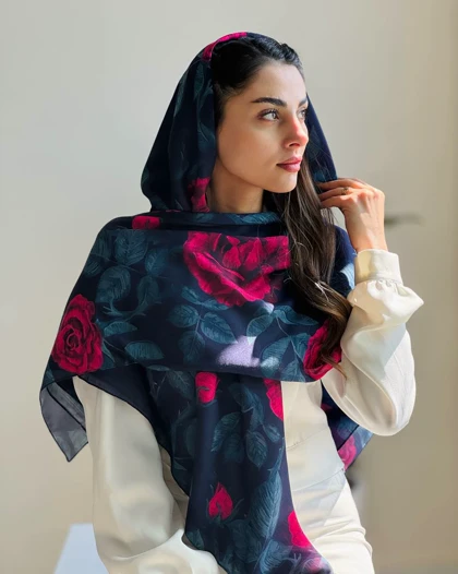 روسری نخی کد R633