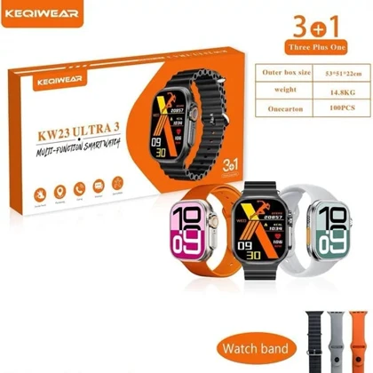 ساعت هوشمند KW23 ULTRA 3 – ترکیب قدرت، طراحی و امکانات