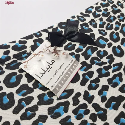 شورت زنانه ماییلدا مدل پلنگی کد 5453