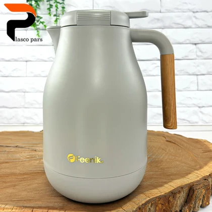فلاسک 1.5 لیتری دسته چوبی فنیک