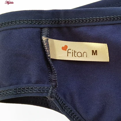 شورت زنانه پنبه‌ای سرمه ای فیتن فرخ زادی کد 4080-100A