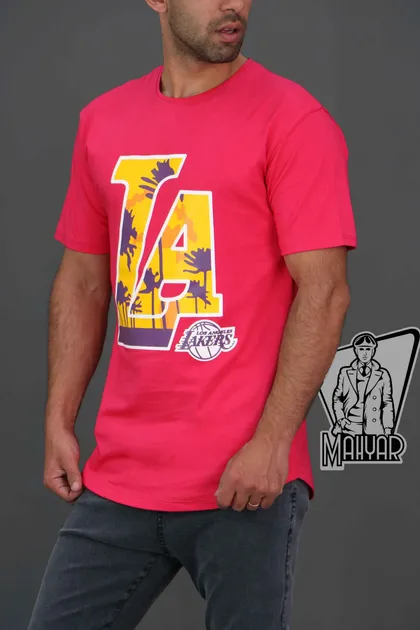 تیشرت آستین کوتاه LAKERS