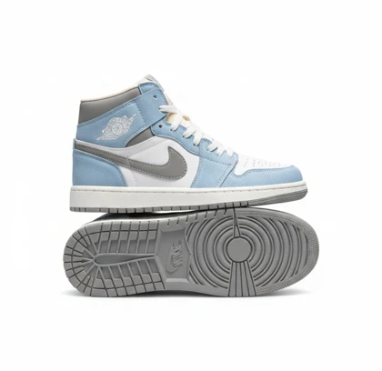 کفش کتانی جردن 1 هایپر رویال ساق‌دار کد 294861