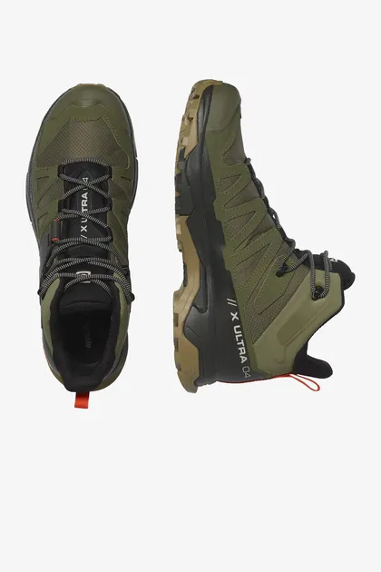 چکمه های مردانه فضای باز مردانه X Ultra 4 Mid Gtx Khaki L41739800-27088