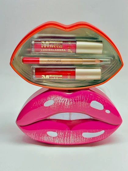 پک هدیه رژ مایع و خط لب