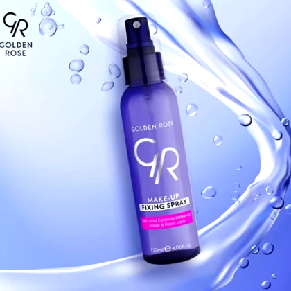 اسپری فیکسینگ میکاپ گلدن رز GR Make-Up Fixing Spray حجم 120 میلی‌لیتر