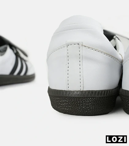 کفش کتانی مردانه و زنانه سفید مشکی ADIDAS Samba LT